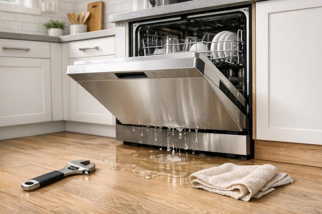 How to Fix a Leaking Dishwasher
