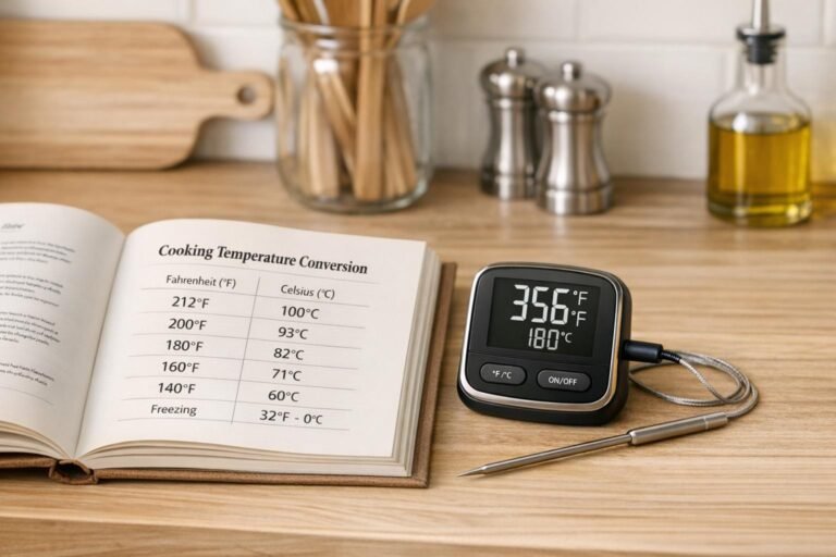 Cooking Temperature Converter - Comfy Kitchen