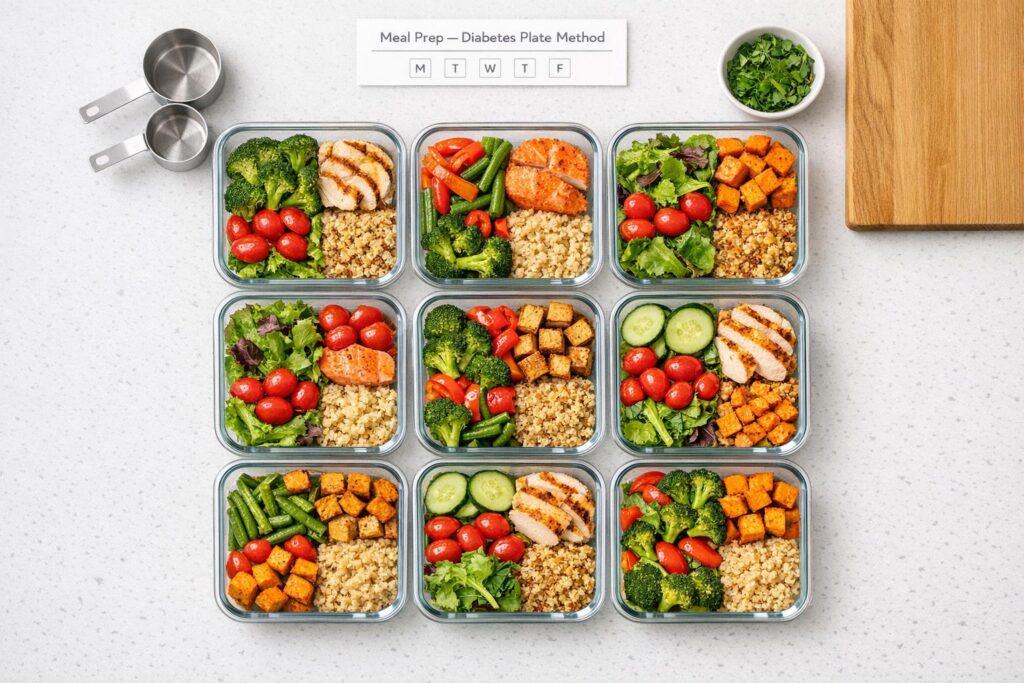 How to Meal Prep for a Diabetic Diet