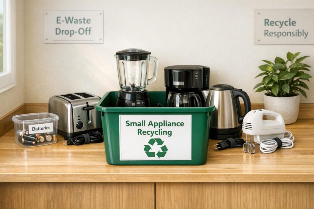 How To Recycle Small Kitchen Appliances