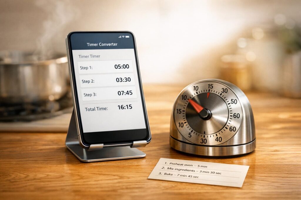 Kitchen Timer Converter