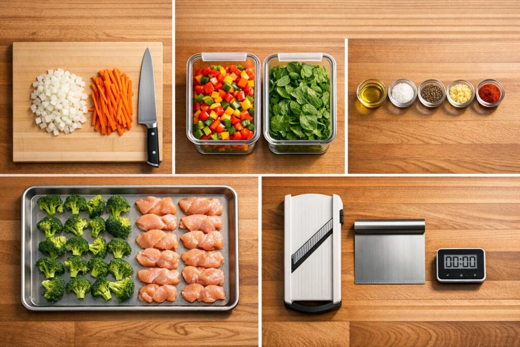 5 Ingredient Prep Tips for Faster Cooking