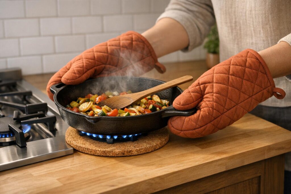 7 Tips for Handling Hot Cookware Safely
